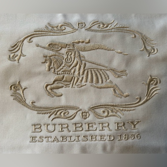 Burberry Stonewell Leather & Canvas Tote - Picture 4 of 16